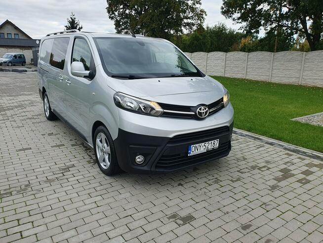 Toyota ProAce 2.0d 150KM Maxi Long 5osobowa Salon PL Brygadówka Raty Zamiana