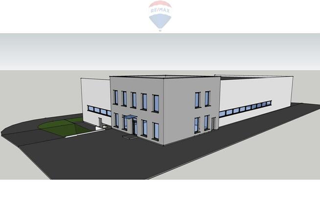 Działki inwestycyjne z pozwoleniem na budowę hali