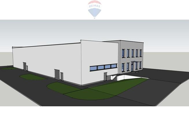 Działki inwestycyjne z pozwoleniem na budowę hali