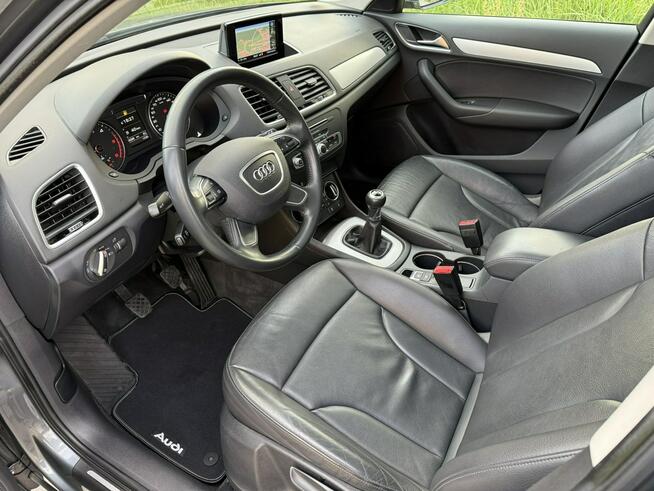 Audi Q3 2.0TDI 150KM Lift Led Xenon Navi Skóra Pano Doinwestowany ASO
