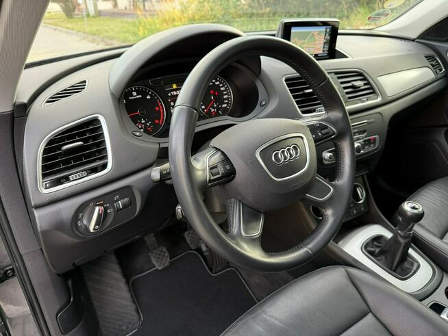 Audi Q3 2.0TDI 150KM Lift Led Xenon Navi Skóra Pano Doinwestowany ASO