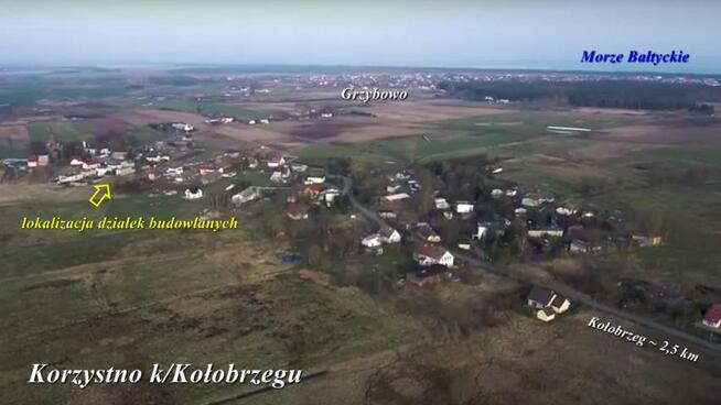 Działka Korzystno gm. Kołobrzeg