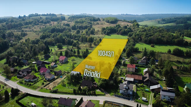 Widokowa działka w Wesołej gmina Nozdrzec - WZ