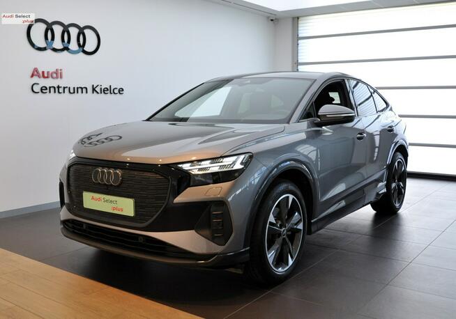 Audi Q4 Sportback 35 e-tron 170KM Virtual Matrix Kamera TempomatACC Ładowarka FVat