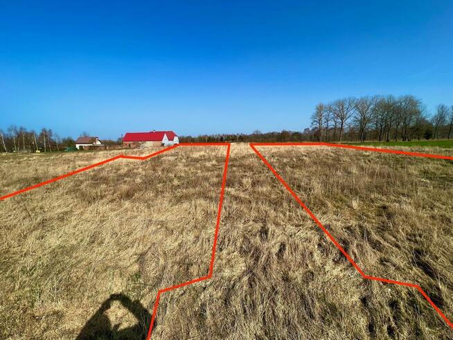 Działka budowlana Ołużna gm. Gościno, Ołużna