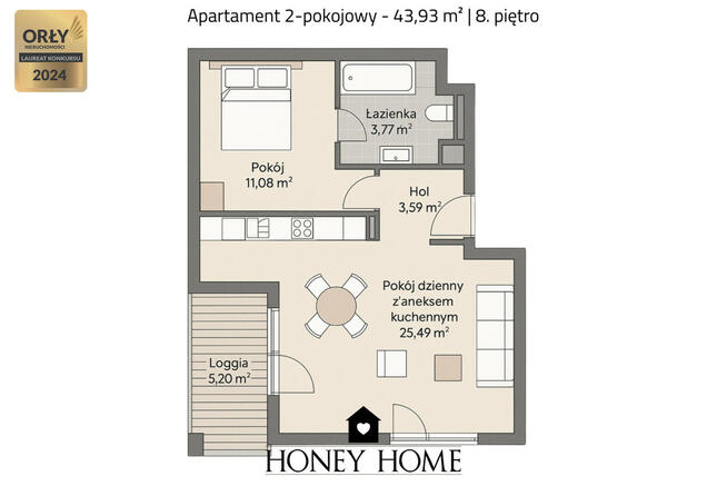 Mieszkanie Gdynia Śródmieście, Św. Piotra