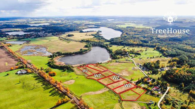 Wyjątkowa działka z linią brzegową - Pożarki.