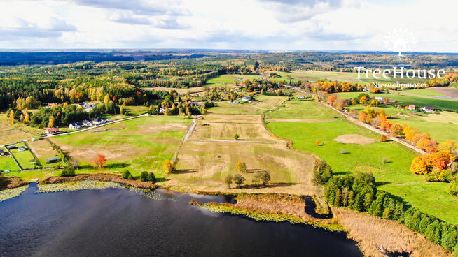 Wyjątkowa działka z linią brzegową - Pożarki.