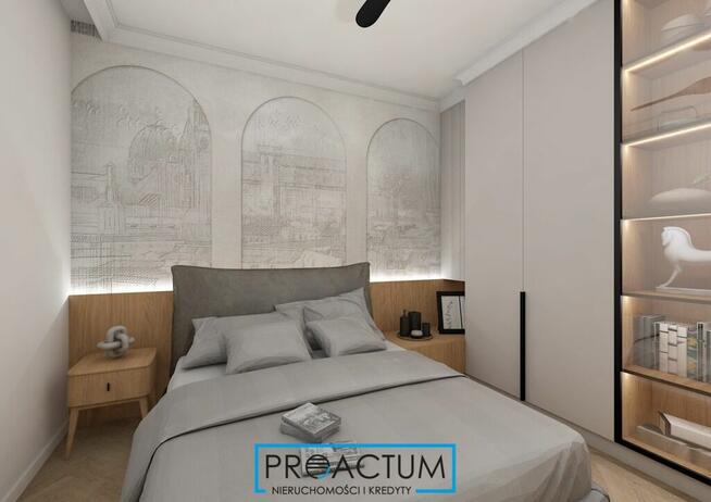 Nowoczesny dom szeregowy z ogródkiem i garażem