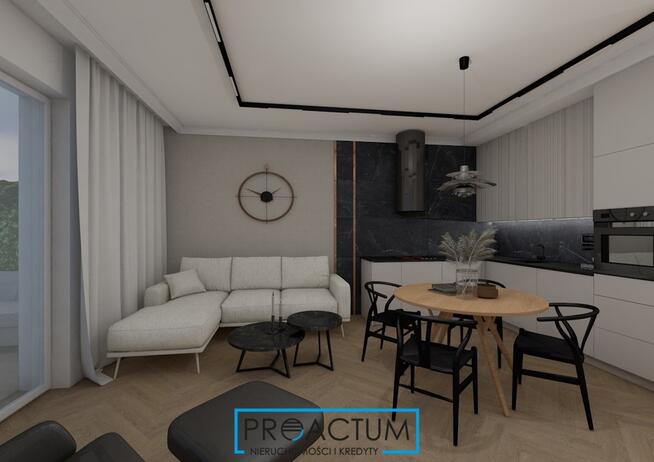 Nowoczesny dom szeregowy z ogródkiem