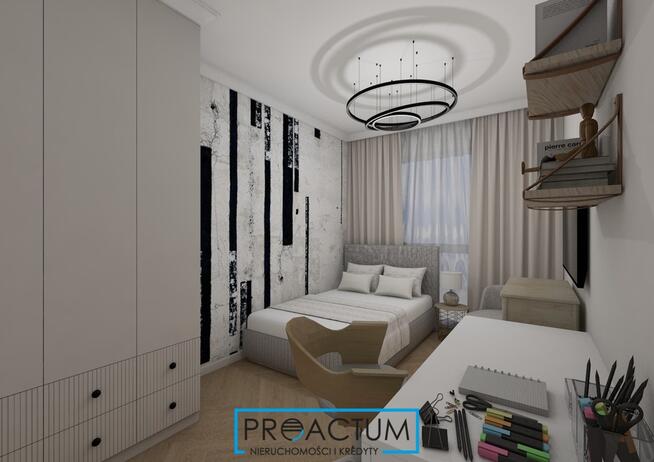 Nowoczesny dom szeregowy ogródek-garaż