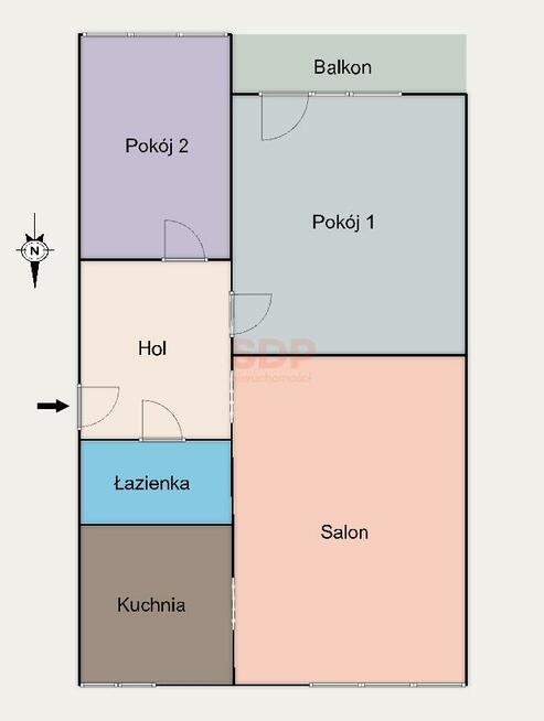 Mieszkanie Łódź Chojny, Krochmalna