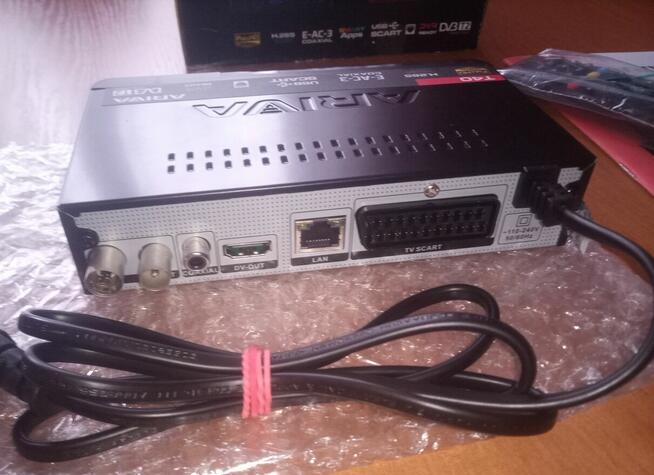 Tuner Dekoder DVB-T2 Ariva T40 Wysoka czułość głowicy !