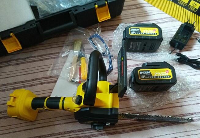 Mini Piła Akumulatorowa Imoum 2x Aku Mocna Lekka Mała NOWA !