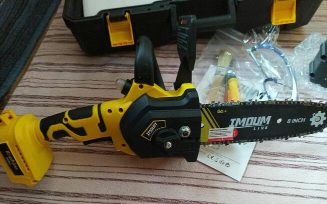 Mini Piła Akumulatorowa Imoum 2x Aku Mocna Lekka Mała NOWA !