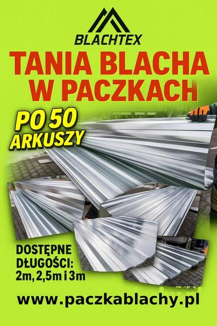 Tania Paczka Blachy