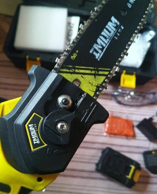 Mini Piła Akumulatorowa Imoum 2x Aku Mocna Mała UŻYWANA !