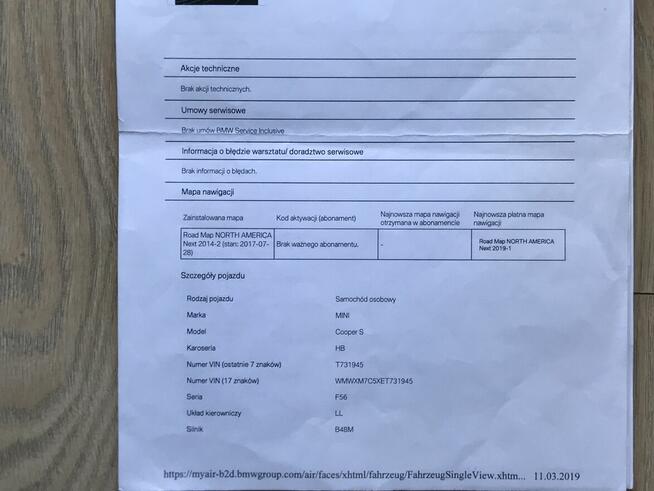 Sprzedam Mini Cooper S