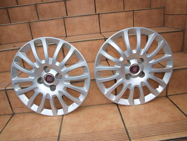 Fiat kołpaki 15 oryginalne (komplet 4 sztuki)