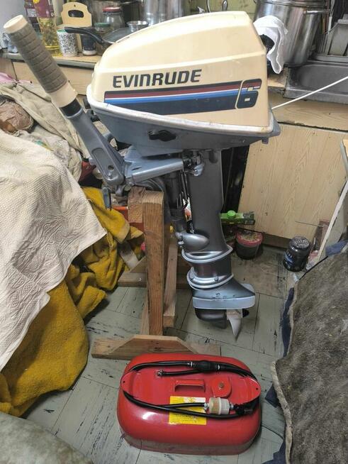 silnik zaburtowy EVINRUDE 6 zbiornik i linia paliwowa YAMAHA