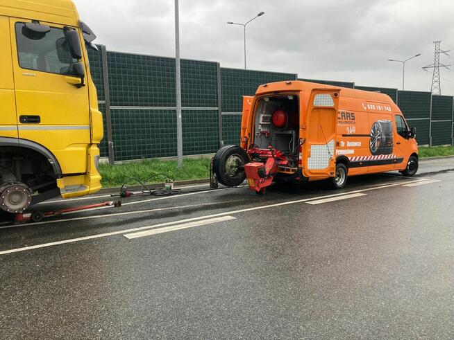 Mobilna wulkanizacja - pomoc 24 h osobowe, TIR, ciężarowe, w