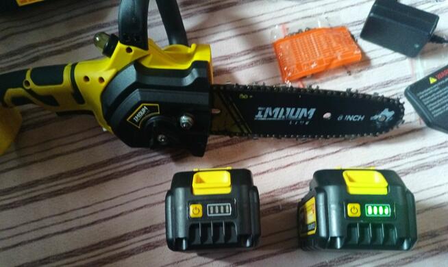 Mini Piła Akumulatorowa Imoum 2x Aku Mocna Mała UŻYWANA !
