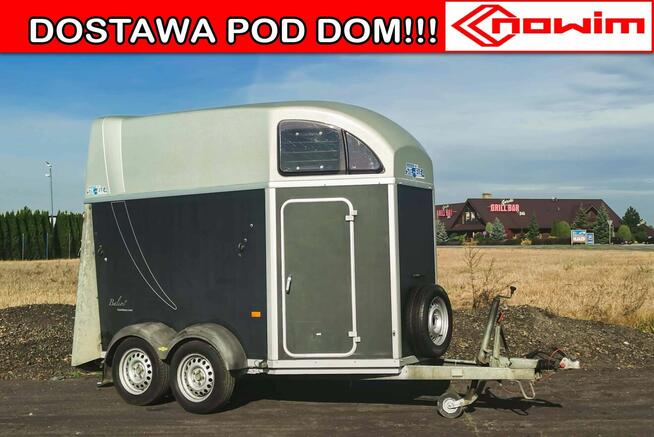 Humbaur Balios Przyczepa dla 2 koni używana zarejestrowana