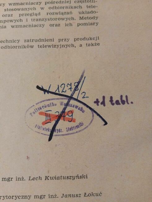 Książka Wzmacniacze pośredniej częstotliwości - A. Świderski