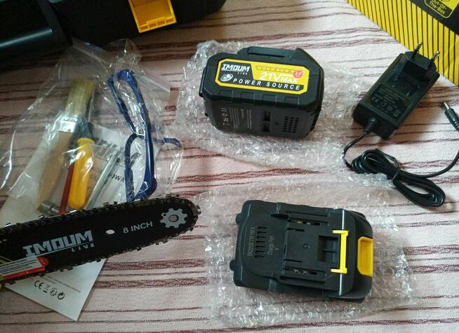 Mini Piła Akumulatorowa Imoum 2x Aku Mocna Lekka Mała NOWA !