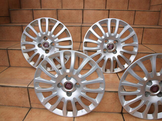 Fiat kołpaki 15 oryginalne (komplet 4 sztuki)