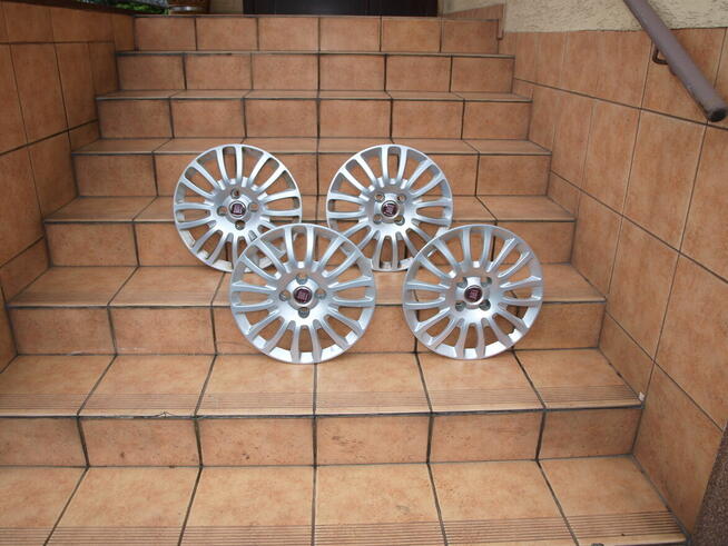 Fiat kołpaki 15 oryginalne (komplet 4 sztuki)