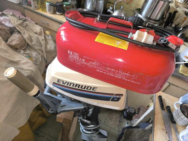 silnik zaburtowy EVINRUDE 6 zbiornik i linia paliwowa YAMAHA