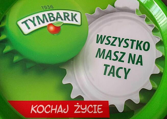 TYMBARK Taca kelnerska antypoślizgowa okrągła śr. 37cm NOWA