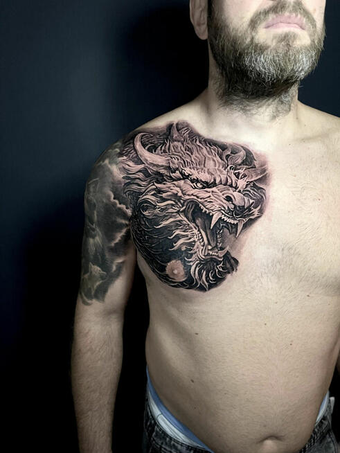 Tatuaż Łódź Piotrkowska 85 Realizm Fine Line Cover