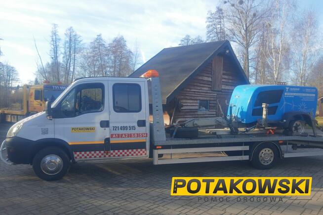 Transport Maszyn Rolniczych 4 ton Pomoc Drogowa Łęczyca