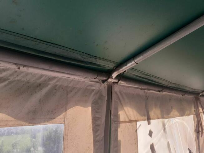 namiot magazynowy 8 m x 5 m - używany za 2950 zł