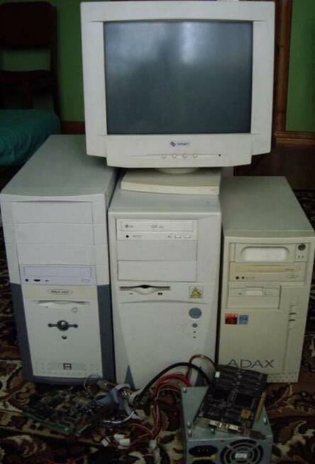 Odbiorę za darmo stare komputery, laptopy, części komputerow