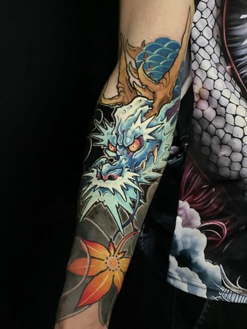 Tatuaż Łódź Piotrkowska 85 Realizm Fine Line Cover