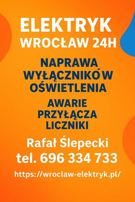 Elektryk Wrocław 24h pogotowie elektryczne z uprawieniami