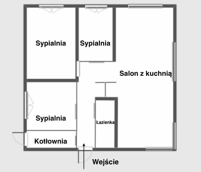 Dom/100m2 parterowy/Częstochowa