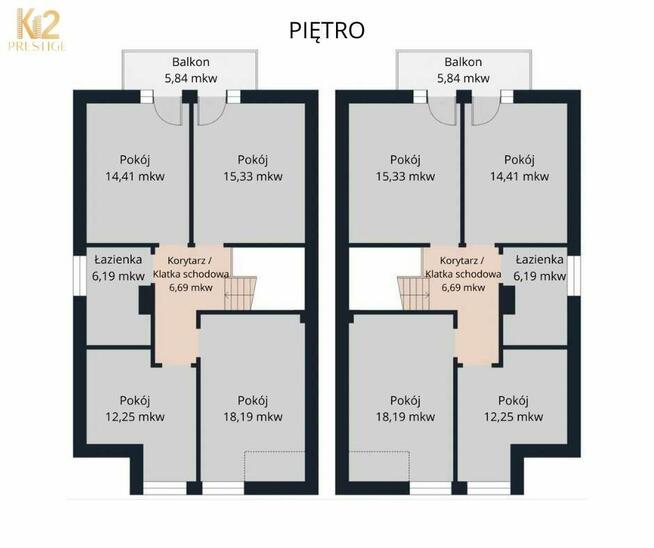 Domy jednorodzinne w zabudowie bliźniaczej
