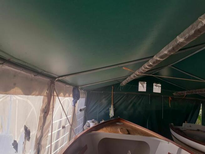 namiot magazynowy 8 m x 5 m - używany za 2950 zł