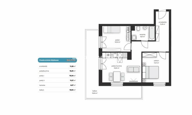 Mieszkanie Kraków Prądnik Biały , Prądnik Biały, Noblistów Polskich