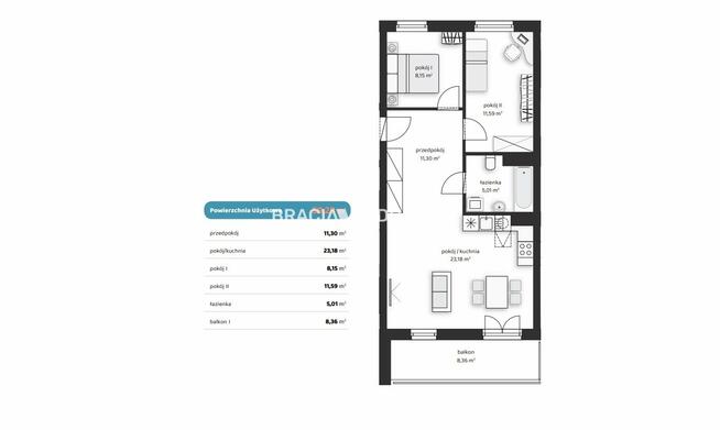 Mieszkanie Kraków Prądnik Biały , Prądnik Biały, Noblistów Polskich