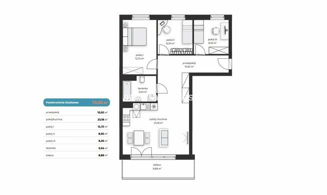 Mieszkanie Kraków Prądnik Biały, Prądnik Biały, Noblistów Polskich