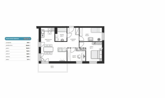 Mieszkanie Kraków Prądnik Biały , Prądnik Biały, Noblistów Polskich