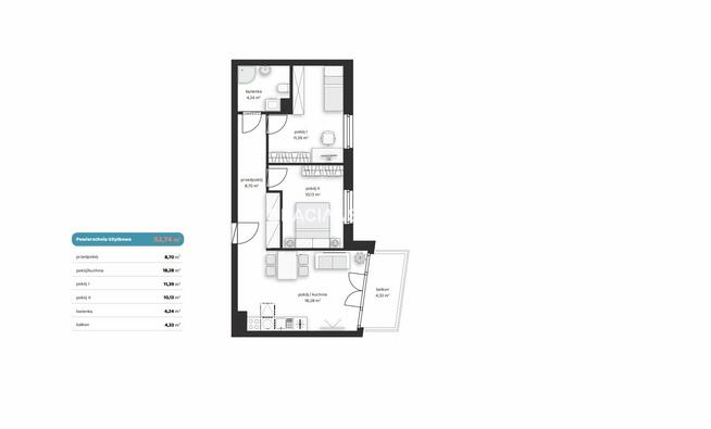 Mieszkanie Kraków Prądnik Biały , Prądnik Biały, Noblistów Polskich