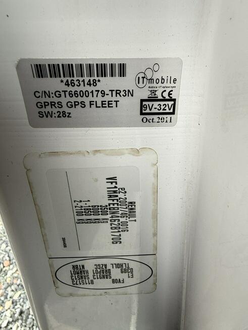 Renault Master 2.3DCi 2012r L2H2 Klimatzyacja VAT-1A Hak Zarejestrowan