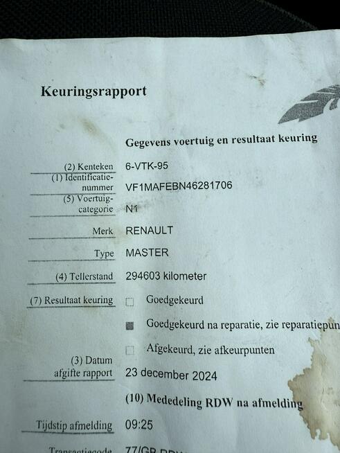 Renault Master 2.3DCi 2012r L2H2 Klimatzyacja VAT-1A Hak Zarejestrowan