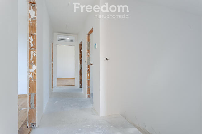 5 pokoi w nowoczesnej bryle do wykończenia